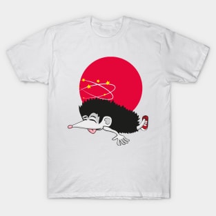 knocked out hedgehog T-Shirt